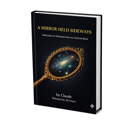 A Mirror Held Sideways — Book Cover